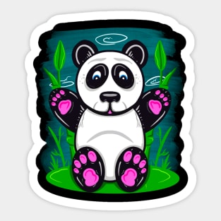 Panda bear Sticker